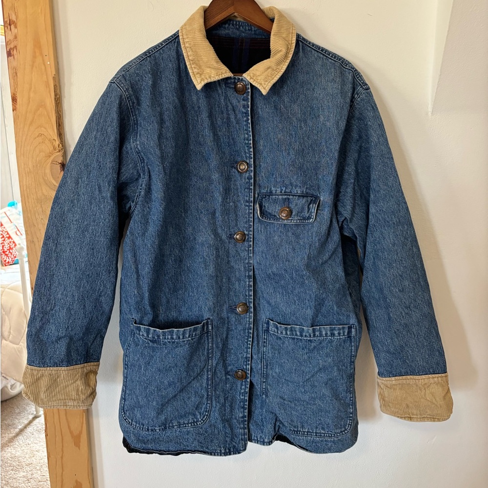 Vintage Reversible Nordstrom Blue Jean Jacket